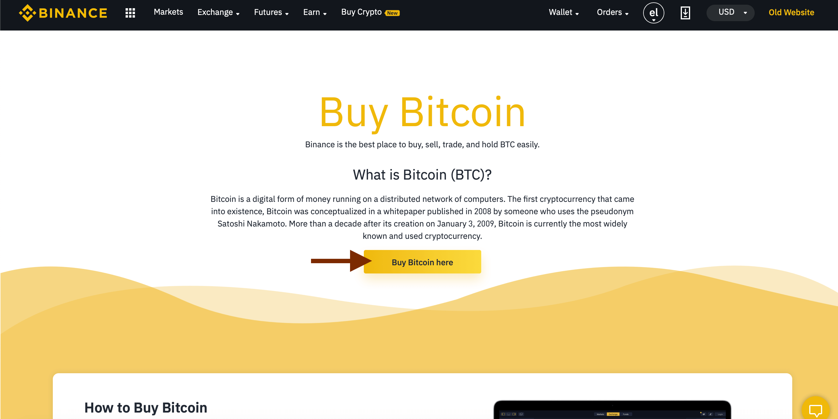 شراء BTC عبر Binance ب Visa