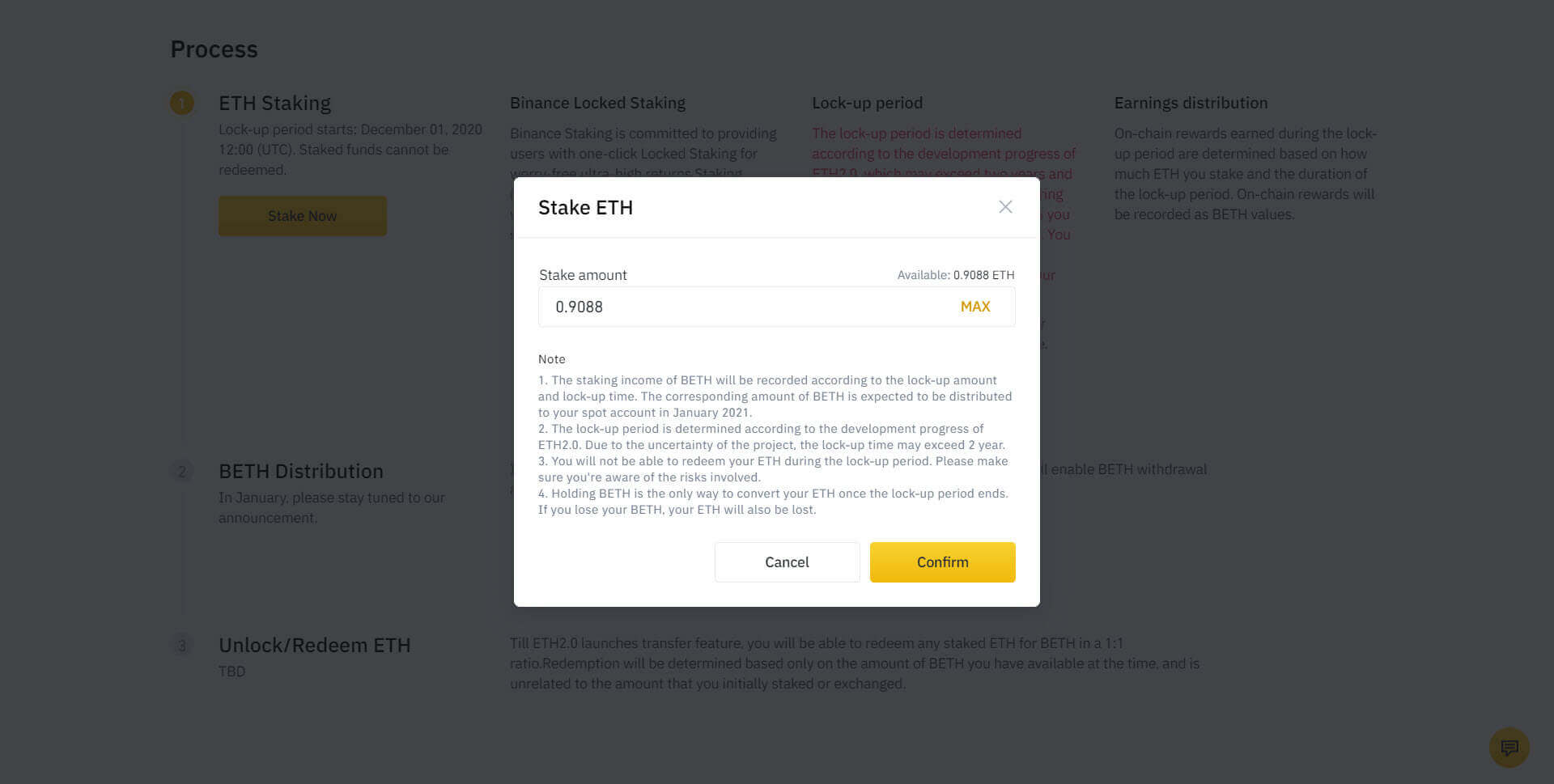 Is Staking Eth On Binance Safe / How to Stake ETH 2.0 with ...