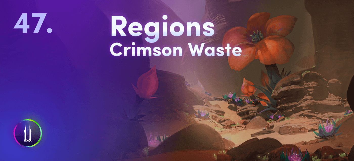 منطقة Crimson Waste